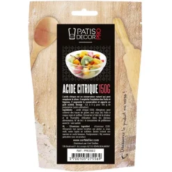 Acide Citrique Patisdecor Pro 150 G