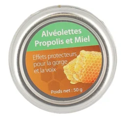Alveolettes Propolis Et Miel 50 G