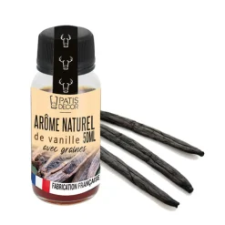 Arome Naturel De Vanille Avec Graines Patisdecor 50 Ml