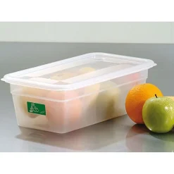 Bacs Modulus Rigides En Polypropylene Gn 1/3 Avec Couvercles (X5)