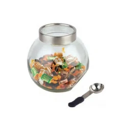 Bocal A Bonbon Verre Avec Cuillere
