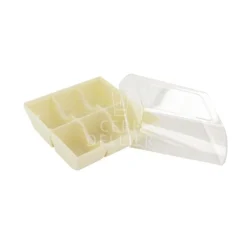 Boite 6 Macarons Blanche