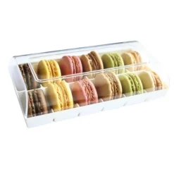 Boite 12 Macarons Blanche