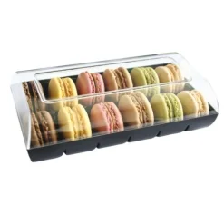 Boite 12 Macarons Noire