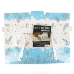 Boite A Bûche A Poignées Glacee Patisdecor