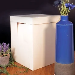 Boite Patissiere Blanche Speciale Gateau Haut 40 Cm