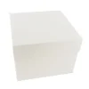 Boite Patissiere Blanche 41 X 41 X H 22 Cm Patisdecor
