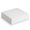 Boite Patissiere Blanche Carree Hauteur 5 Cm Patisdecor