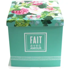 Boite Patissiere Bouquet De Fleurs Patisdecor