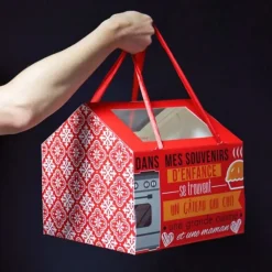 Boite Patissiere Maison 31 Cm, Hauteur 26 Cm