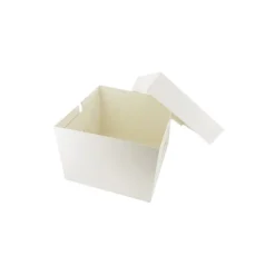 Boîtes Pâtissières Blanches Hauteur 20 Cm (X 10)