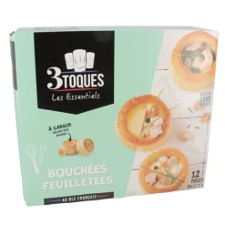 Bouchees Feuilletees A Garnir (X12)