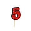 Bougie Anniversaire Chiffre Fete 5 Patisdecor