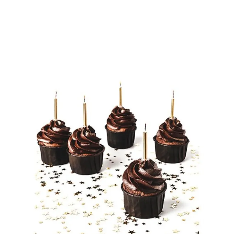 Bougie Doree Patisdecor (X 12)