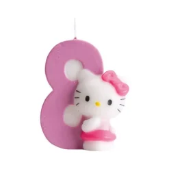 Bougie Hello Kitty Chiffre 8