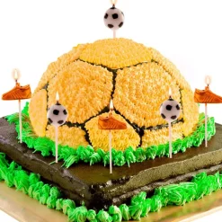 Bougies Chaussures + Ballons De Football (X 6)