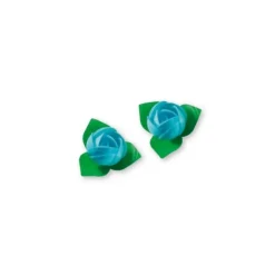 Boutons De Rose Bleue Patisdecor X15