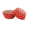 Caissettes Cupcakes Rouges A Pois (X50)