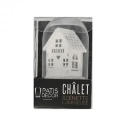 Cake Topper Chalet Lumineux Patisdecor