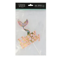Cake Topper Queue De Sirene Patisdecor