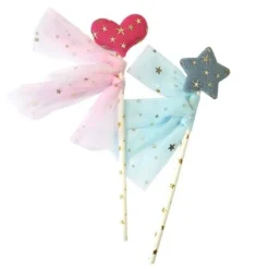 Cake Toppers Coeur Et Etoile (X 2) Patisdecor