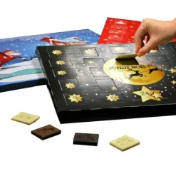 Calendrier De L'Avent A Fabriquer Noir