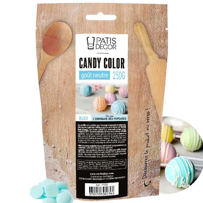 Candy Color Bleus Gout Neutre 250 G