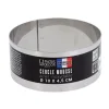 Cercle A Mousse Inox H 4,5 Cm 10 Cm Patisdecor