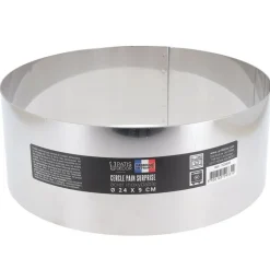 Cercle A Pain Surprise Inox H 9 Cm 24 Cm Patisdecor