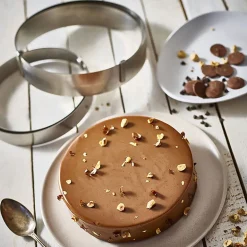 Cercle A Patisserie Extensible Inox 18 A 36 Cm H 3 Cm De Buyer