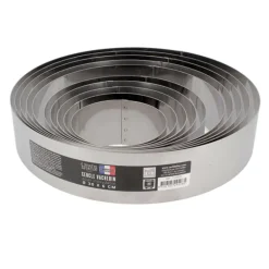 Cercle A Vacherin Inox H 6 Cm 26 Cm Patisdecor