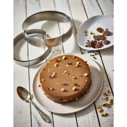 Cercle Gradue Inox Extensible 18 A 36 Cm H 4,5 Cm De Buyer