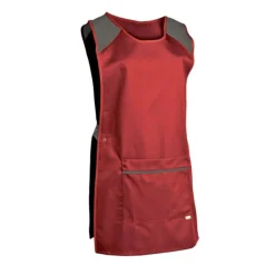 Chasuble Rouge Hibiscus Poly/Coton Eloise