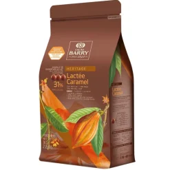Chocolat De Couverture Au Lait Lactee Caramel 31 % 1 Kg