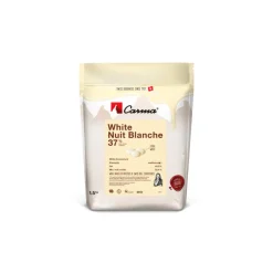 Chocolat De Couverture White Nuit Blanche 37 % 1,5 Kg