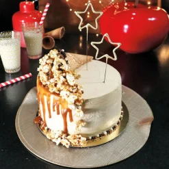 Cierge Magique Etoile Doree Patisdecor