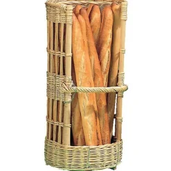 Claie A Pain Ronde En Osier Clair 35 Cm