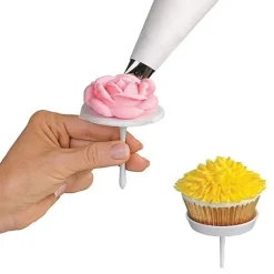 Clous A Fleurs Et A Cupcakes Patisdecor (X4)