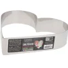 Coeur A Mousse Inox H 4,5 Cm L 20 Cm Patisdecor