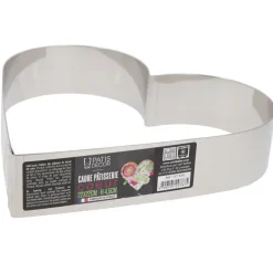 Coeur A Mousse Inox H 4,5 Cm L 22 Cm Patisdecor