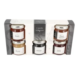 Coffret 5 Miels L'Abeille Diligente (5 X 50 G)
