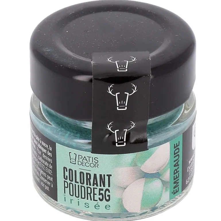 Colorant Poudre Irise Vert Emeraude 5 G