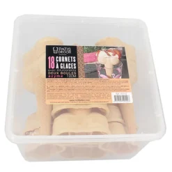 Cornets À Glace Azyme 2 Boules (X18)