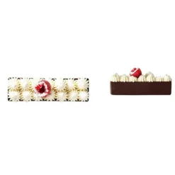 Coupelle Chocolat Noir Rectangulaire (X20)