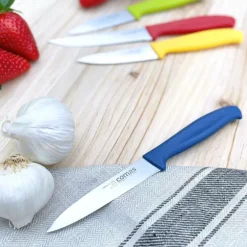Couteau À Fruits Micro Dentele Jaune