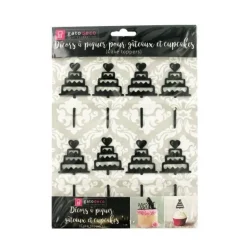 Cupcake Toppers Pièces Montees (X 8)
