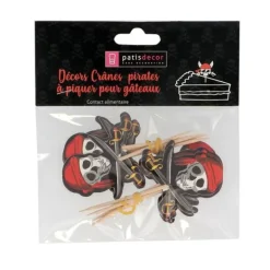 Cupcake Toppers Pirates (X 12)