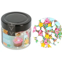 Décors Comestibles Melange Arc-En-Ciel 65 G