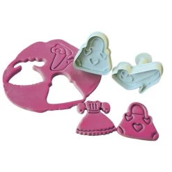 Découpoirs Éjecteurs Fashion Patisdecor (X 4)