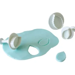 Découpoirs Éjecteurs Feuille De Rose Patisdecor (X 3)